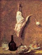 OUDRY, Jean-Baptiste Still Life with Calf's Leg oil painting artist